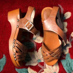 Clog Style TopShop Ankle-strap Sandals